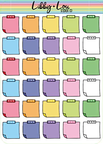 Sticky Notes Planner Sticker | Libby and Lou Sticker Co