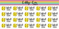 Softball Game Planner Stickers | Libby and Lou Sticker Co