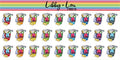 Cleaning Bucket Planner Stickers | Libby and Lou Sticker Co