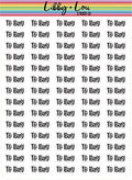 To Buy Planner Sticker | Libby and Lou Sticker Co