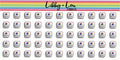 Streaming Service TV Planner Sticker | Libby and Lou Sticker Co