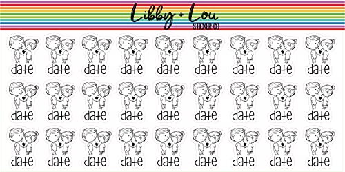 Date Planner Sticker | Libby and Lou Sticker Co