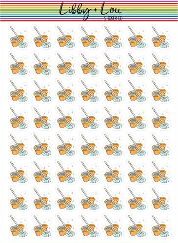 Spin Mop Planner Sticker | Libby and Lou Sticker Co
