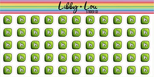 Streaming Service TV Planner Sticker | Libby and Lou Sticker Co