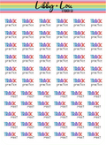 Track Practice and Meet Planner Stickers | Libby and Lou Sticker Co