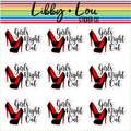 Girls Night Out Planner Stickers | Libby and Lou Sticker Co
