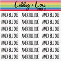 American Express Bill Pay | Planner Stickers | Libby and Lou Sticker Co