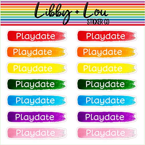 Playdate Planner Stickers | Libby and Lou Sticker Co