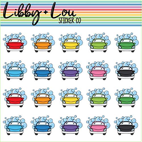 Car Wash Planner Sticker | Libby and Lou Sticker Co
