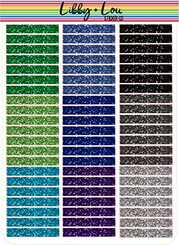 Glitter Header Planner Sticker | Libby and Lou Sticker Co