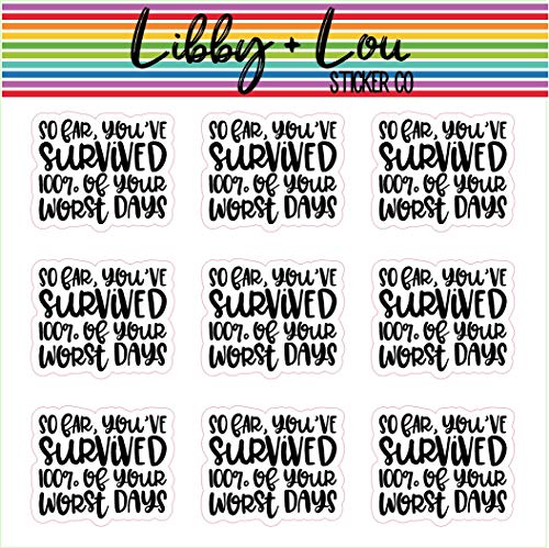 Motivational Quote Planner Stickers | Libby and Lou Sticker Co
