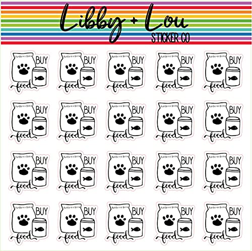 Buy Pet Food Planner Sticker | Libby and Lou Sticker Co