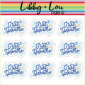 Just Breathe Planner Sticker | Namastay | Libby and Lou Sticker Co