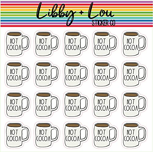 Hot Cocoa Planner Sticker | Libby and Lou Sticker Co