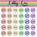 No Spend Planner Stickers | Budgeting | Libby and Lou Sticker Co