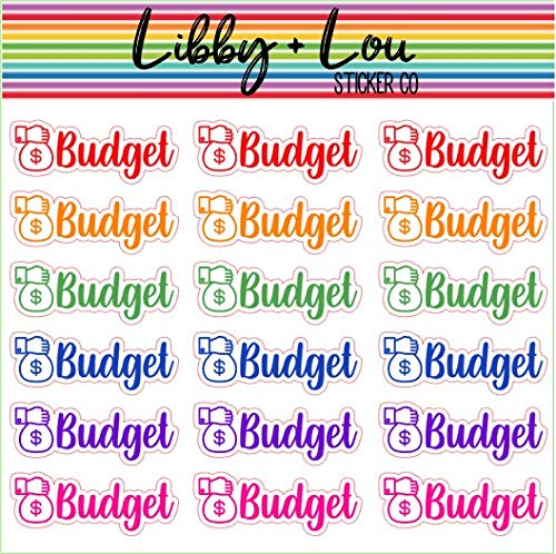 Budgeting Planner Stickers | Libby and Lou Sticker Co