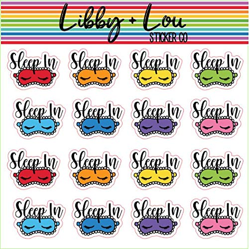 Sleep in Planner Stickers | Libby and Lou Sticker Co