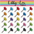 Feather Duster Planner Stickers | Libby and Lou Sticker Co