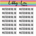 MasterCard Payment Planner Stickers | Libby and Lou Sticker Co