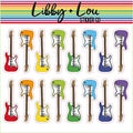 Guitars Planner Stickers | Libby and Lou Sticker Co