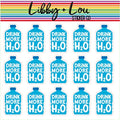 Drink Water Planner Sticker | Libby and Lou Sticker Co