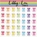 Cutlery Planner Stickers | Dinner Lunch Breakfast | Libby and Lou Sticker Co
