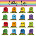 in Memory of RIP Planner Stickers | Graves | Libby and Lou Sticker Co