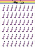 Cleaning Mops Planner Stickers | Libby and Lou Sticker Co