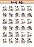 Pet Vet Visit Planner Sticker | Libby and Lou Sticker Co
