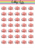 Trim Nails Pet Planner Sticker | Libby and Lou Sticker Co