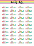 IEP Meeting Planner Sticker | Libby and Lou Sticker Co