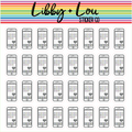 Cell Phone Planner Sticker | Libby and Lou Sticker Co